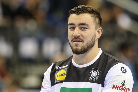 Jannik Kohlbacher (Deutschland 48), Deutschland-Brasilien, Handball-WM 2019 Berlin *** Jannik Kohlbacher Germany 48 Germany Brazil Handball WM 2019 Berlin Copyright: xEIBNER/rrzx EP_RRZ