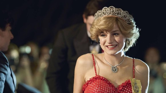 Emma Corrin spielt Lady Diana in "The Crown".