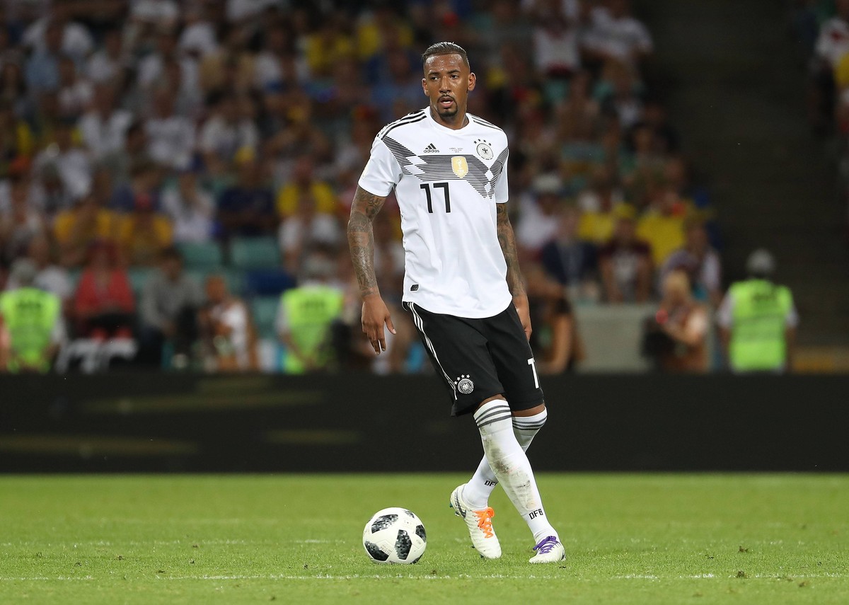 xuhx 23.06.18, Fussball FIFA World Cup WM Weltmeisterschaft Fussball WM 2018: Deutschland - Schweden, v.l. Jerome Boateng (Deutsche Fussball Nationalmannschaft DFB) FREISTELLER Sotschi *** xuhx 23 06  ...