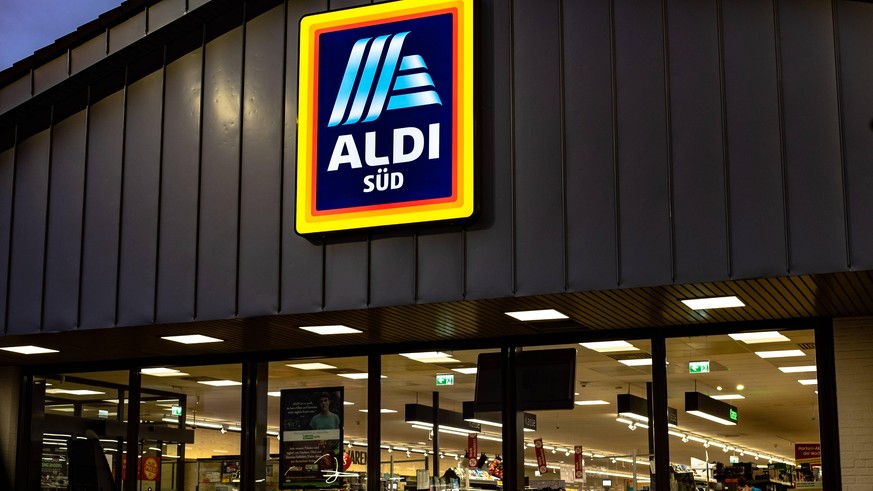 ALDI Supermarkt in Aachen Oberfostbach am 26. August 2021 GERMANY - AACHEN - DAILY