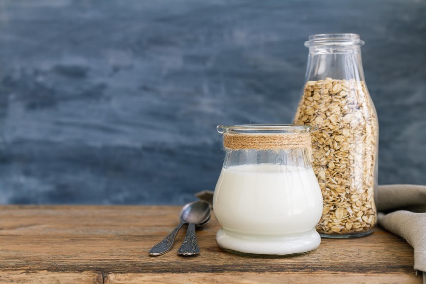 Non dairy vegan lactose free milk substitute