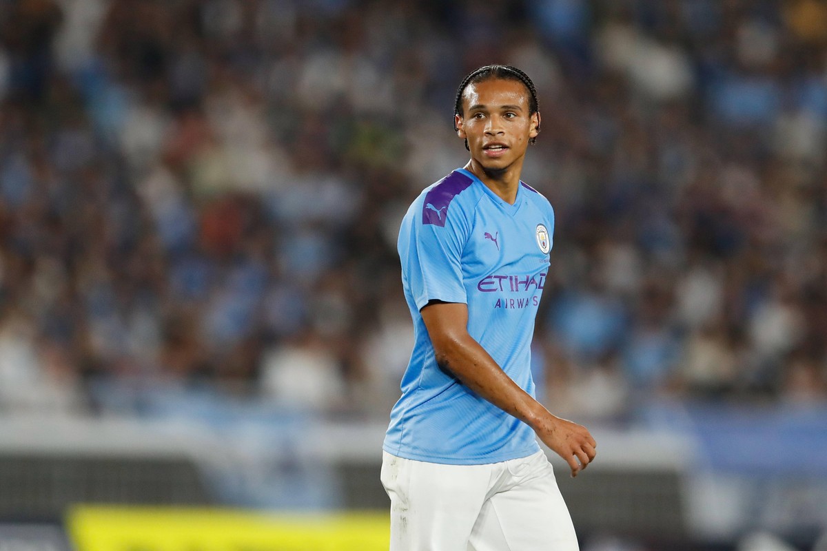 Leroy Sane (Manchester City), JULY 27, 2019 - Football / Soccer : EUROJAPAN CUP 2019 match between Yokohama F Marinos 1-3 Manchester City FC at Nissan Stadium in Kanagawa, Japan. PUBLICATIONxINxGERxSU ...