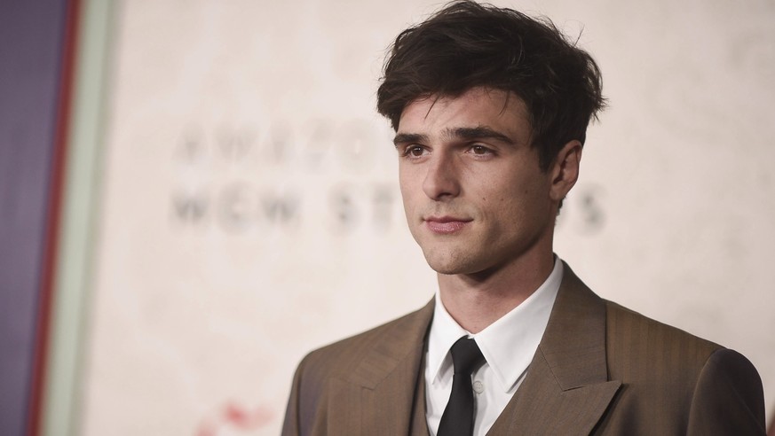 Jacob Elordi arrives at the premiere of &quot;Saltburn&quot; on Tuesday, Nov. 14, 2023, at The Theatre at Ace Hotel in Los Angeles. (Photo by Richard Shotwell/Invision/AP)