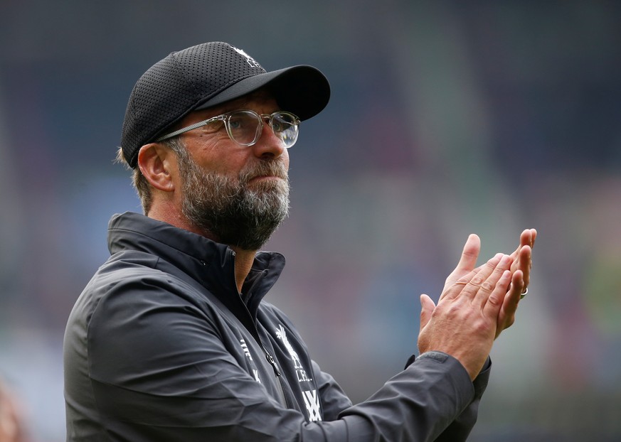 Soccer Football - Pre Season Friendly - Napoli v Liverpool - BT Murrayfield Stadium, Edinburgh, Britain - July 28, 2019 Liverpool manager Juergen Klopp after the match Action Images via Reuters/Ed Syk ...