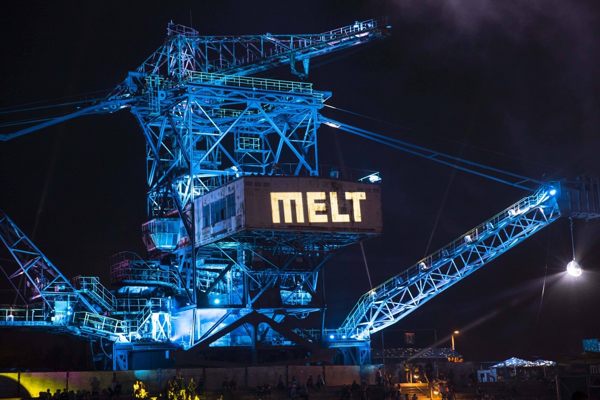 July 14, 2018 - Ferropolis, Germany - Atmosphere at MELT Festival 2018 in Ferropolis, Germany on July 14, 2018. Ferropolis Germany PUBLICATIONxINxGERxSUIxAUTxONLY - ZUMAn230 20180714_zaa_n230_502 Copy ...