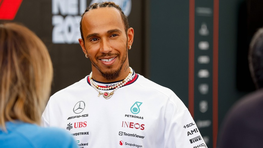 44 Lewis Hamilton GBR, Mercedes-AMG Petronas F1 Team, F1 Grand Prix of Abu Dhabi at Yas Marina Circuit on November 23, 2023 in Abu Dhabi, United Arab Emirates. Photo by HOCH ZWEI Abu Dhabi United Arab ...