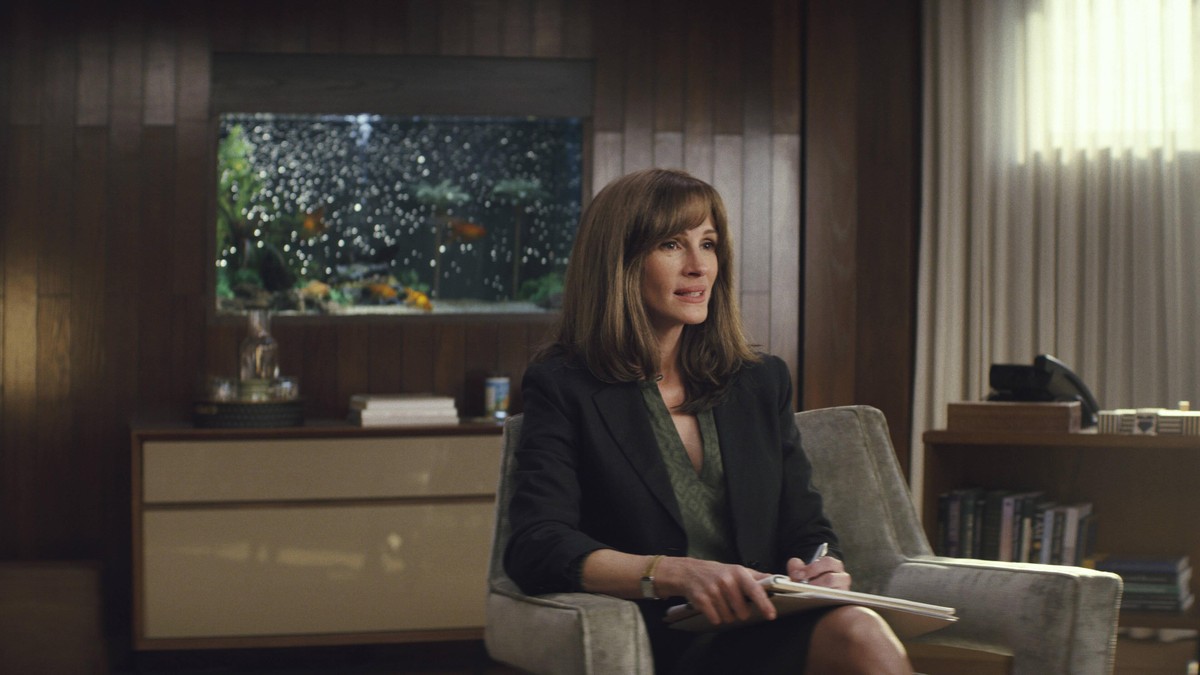 HOMECOMING, Julia Roberts, Mandatory , Season 1, ep. 101, airs Nov. 2, 2018. photo: Amazon / Courtesy: Everett Collection ACHTUNG AUFNAHMEDATUM GESCH�TZT PUBLICATIONxINxGERxSUIxAUTxONLY Copyright: xAm ...