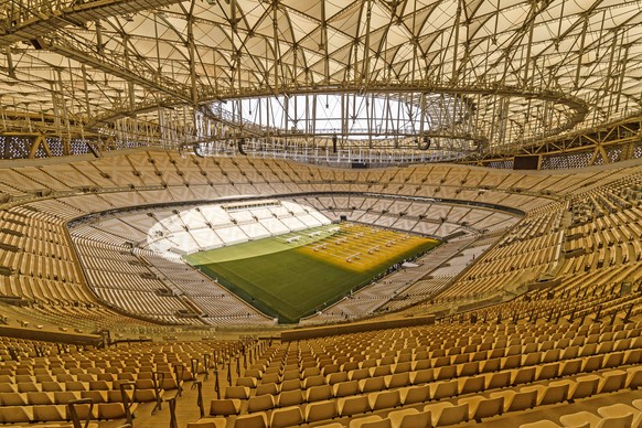 Das Lusail Iconic Stadion ist eine der Arenen, die extra für die WM errichtet wurden.