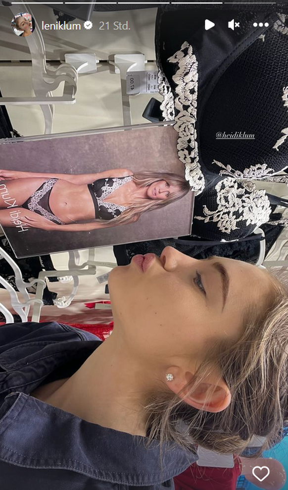 Heidi und Leni Klum haben eine eigene Kollektion bei Intimissimi.