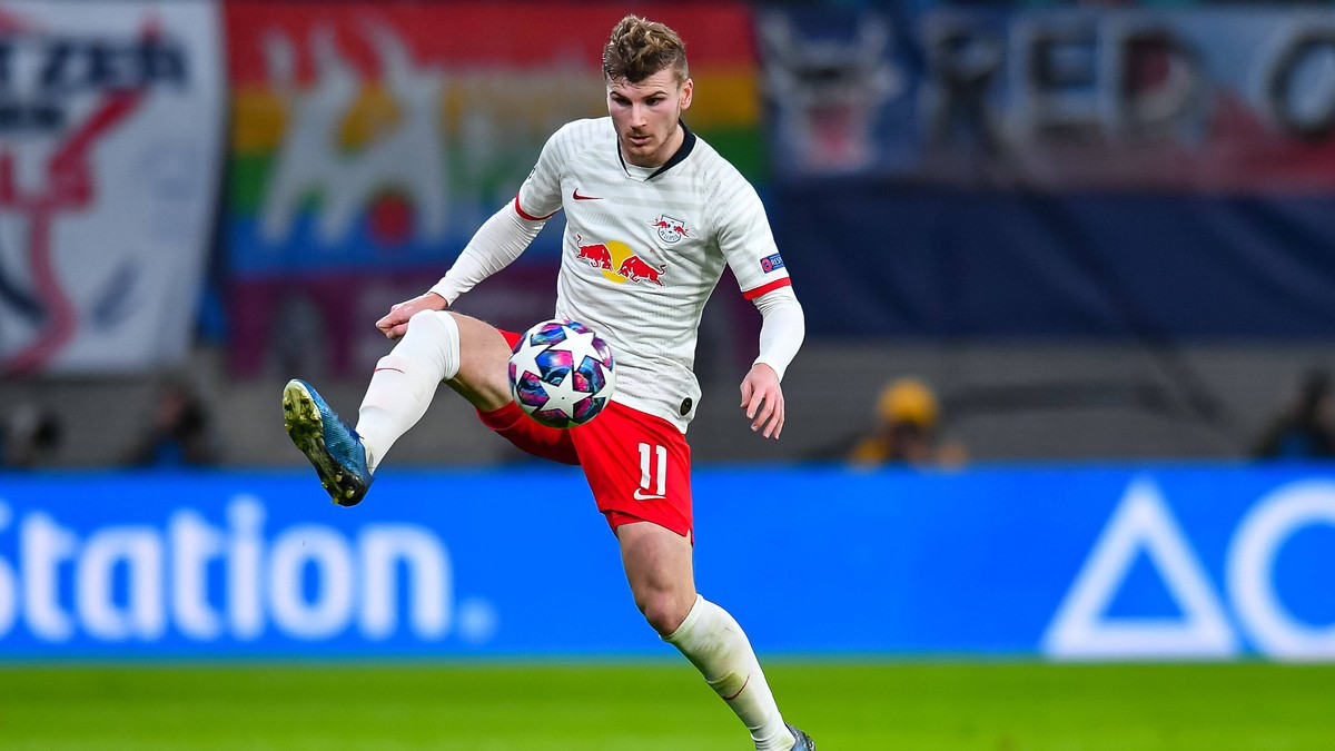 2020.03.10 Lipsk Pilka nozna UEFA Liga Mistrzow sezon 2019/2020 RB Lipsk - Tottenham Hotspur N/z Timo Werner Foto Pawel Andrachiewicz / PressFocus 2020.03.10 Lipsk Football UEFA Champions League seaso ...