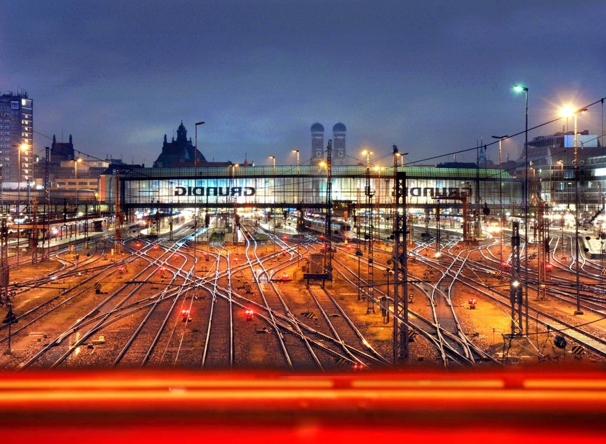 Streik bei der Bahn in München