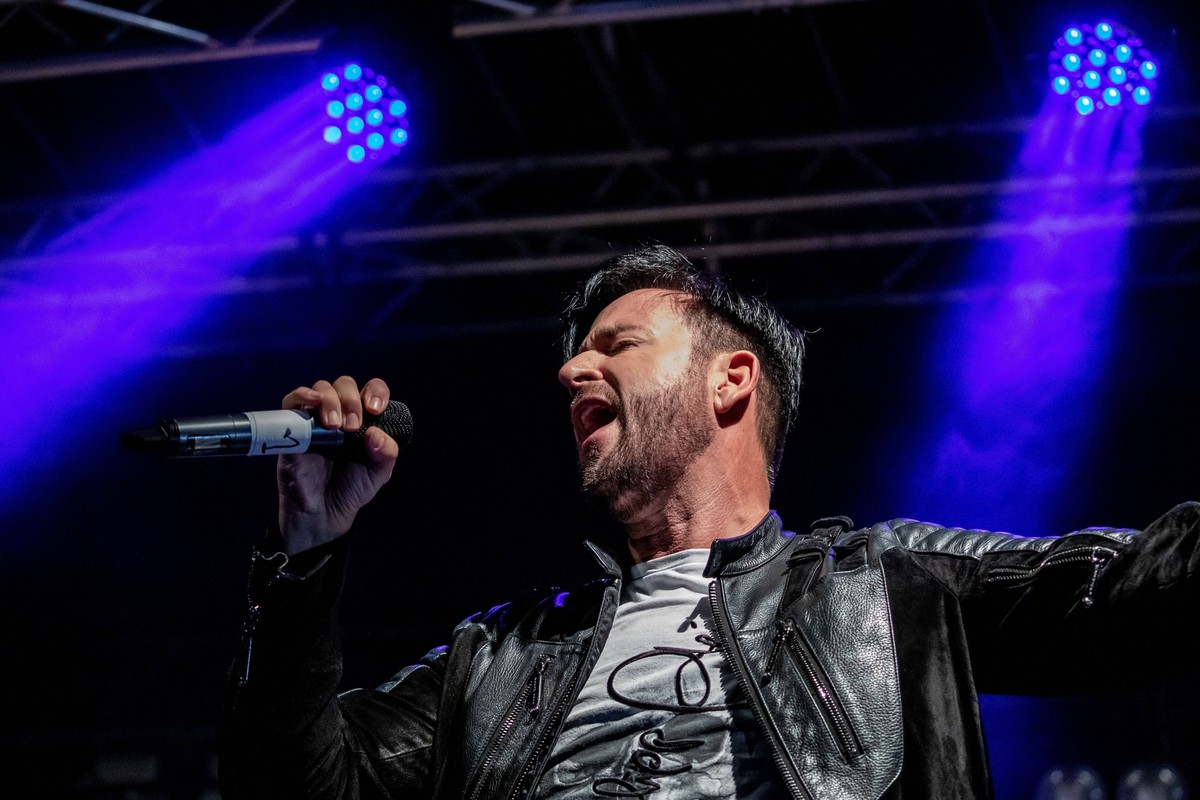 03.08.2019 , MO Moers , KL Kamp Lintfort , Schlager Open Air an der Freizeitanlage Altfeld an der Altfelder Stra�e 305. Michael Wendler *** 03 08 2019 , MO Moers , KL Kamp Lintfort , Schlager Open Air ...