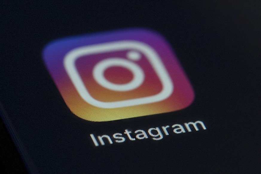 FILE - This Friday, Aug. 23, 2019 photo shows the Instagram app icon on the screen of a mobile device in New York. Ireland&#039;s Data Protection Commission said by email on Monday, Sept. 5, 2022, tha ...