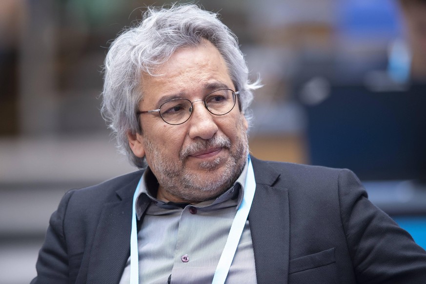 Can DUENDAR, Dündar, TUR, Journalist, Dissident, beim Deutsche Welle Global Media Forum SHIFTING POWERS, 28.05.2019 in Bonn *** Can DUENDAR, Dündar, TUR, journalist, dissident, at the Deutsche Welle G ...