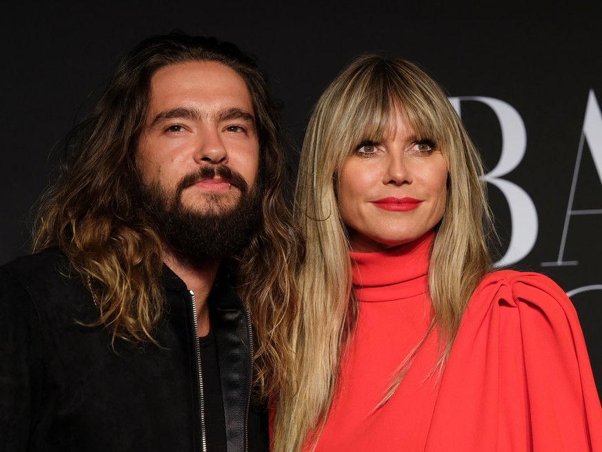 Tom Kaulitz and Heidi Klum attend the Harper&#039;s Bazaar celebration of &#039;ICONS By Carine Roitfeld&#039; at The Plaza Hotel during New York Fashion Week in Manhattan, New York, U.S., September 6 ...