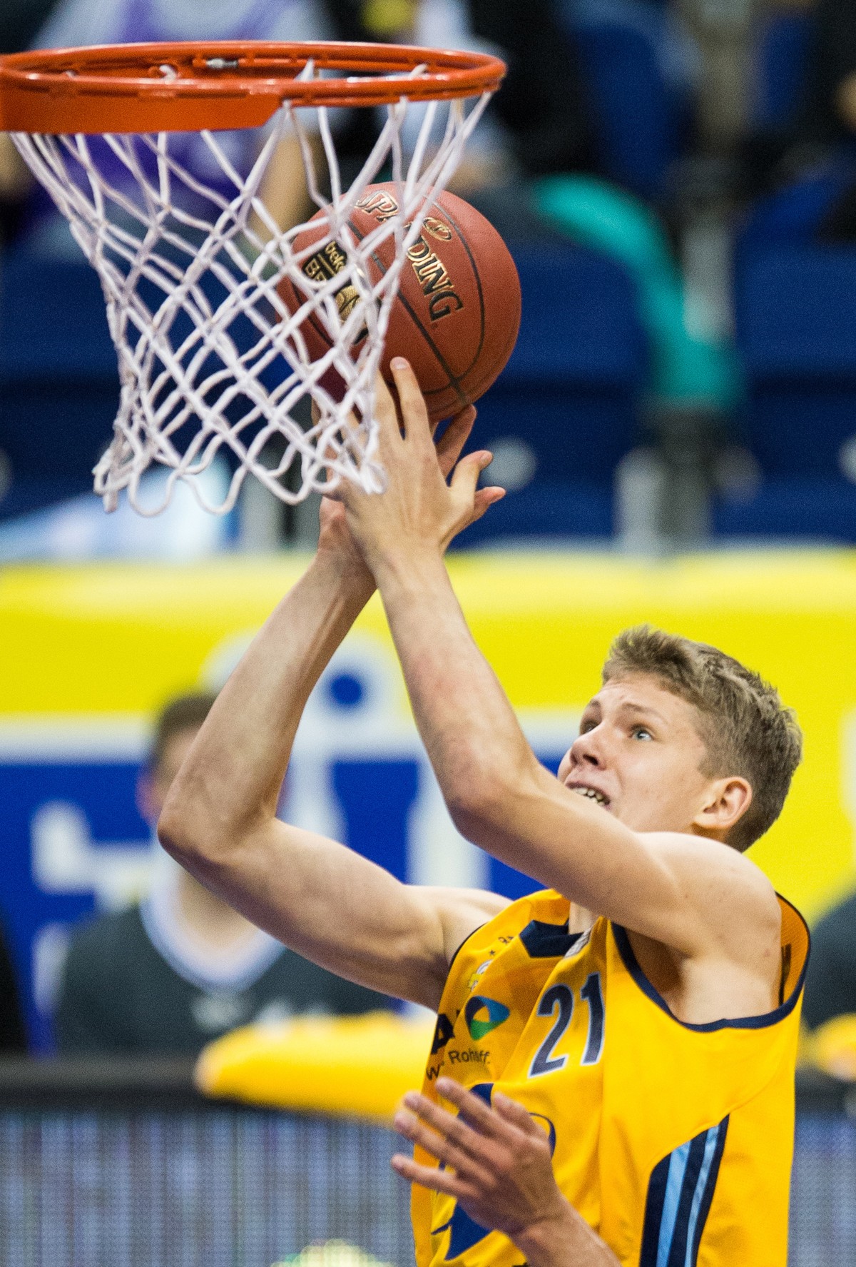 Moritz Wagner als Teenager im Trikot von Alba Berlin
