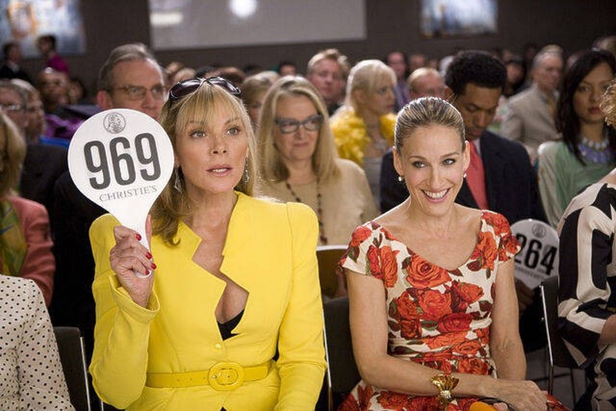 RECORD DATE NOT STATEDSARAH JESSICA PARKER and KIM CATTRALL in SEX AND THE CITY: THE MOVIE 2008, directed by MICHAEL PATRICK KING. PUBLICATIONxNOTxINxGERxFRAxSPA Copyright: xDARRENxSTARxPROD./HBOxFILM ...