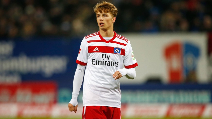 2000 geboren, mit 10 von Wahlstedt zum HSV gewechselt: Fiete Arp.&nbsp;