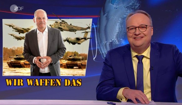 Olaf Scholz und die Bundesregierung schütten das Füllhorn über der Bundeswehr aus. 100 Milliarden "Sondervermögen" gehen an die Truppe.