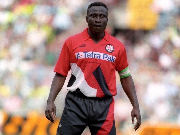 Borussia Dortmund - Eintracht Frankfurt: Anthony Yeboah (Frankfurt)