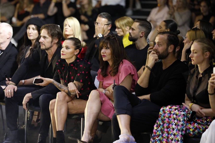 Thomas Hayo, Sophia Thomalla, Simone Thomalla, Silvio Heinevetter und Leslie Clio bei der Michalsky StyleNite im Rahmen der MBFW auf der Fashion Week Berlin Spring/Summer 2019 im Tempodrom. Berlin, 06 ...