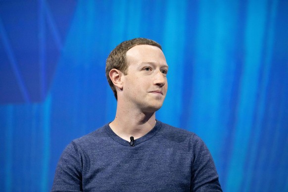 Mark Zuckerberg, chief executive officer and founder of Facebook Inc. attends the Viva Tech start-up and technology gathering on May 24, 2018, in Paris, France. PUBLICATIONxINxGERxSUIxAUTxONLY Copyrig ...