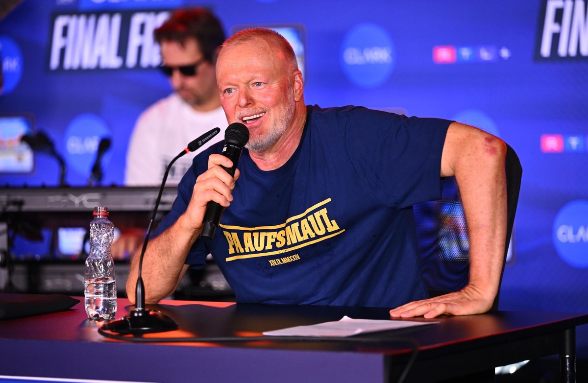 Pressekonferenz mit Stefan Raab

+++ Die Verwendung des sendungsbezogenen Materials ist nur mit dem Hinweis und Verlinkung auf RTL+ gestattet. +++