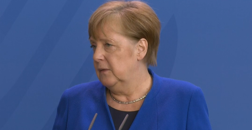 Angela Merkel, die Bundeskanzlerin.