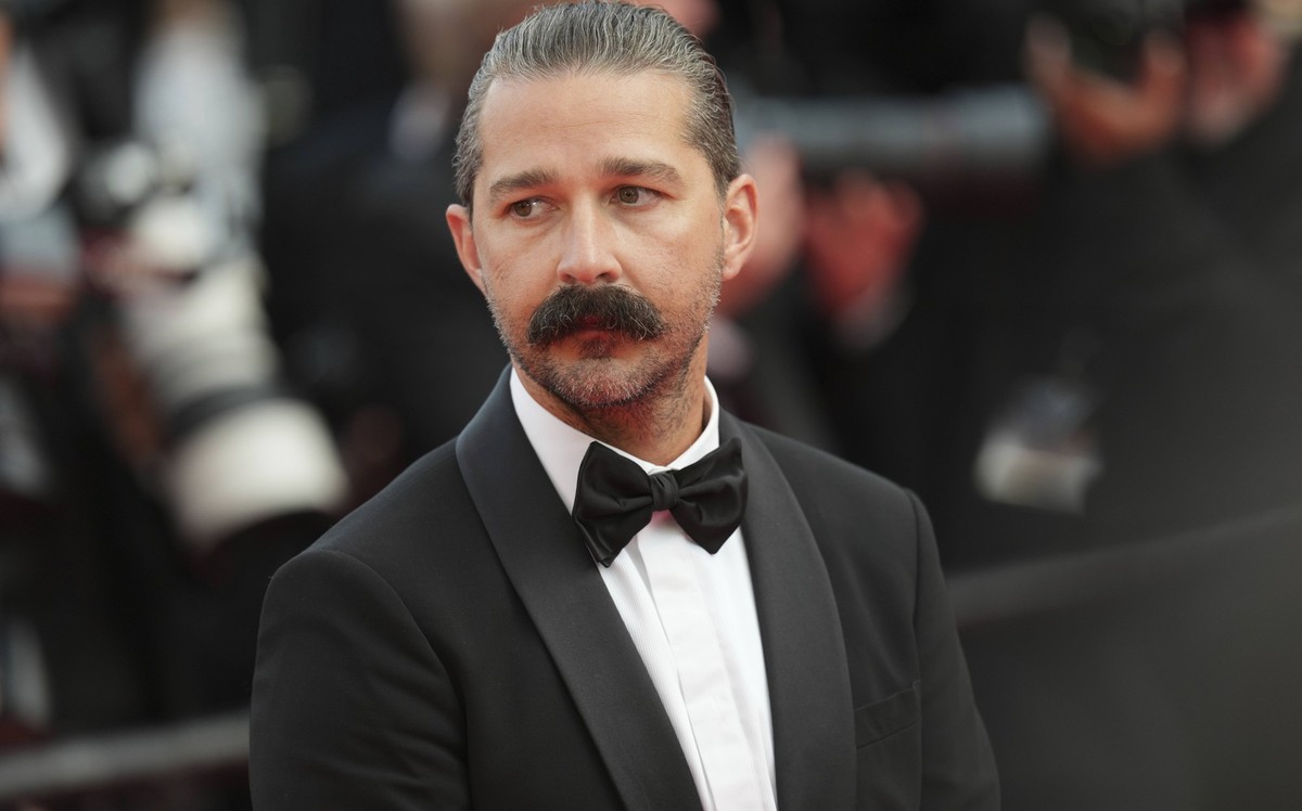 Shia LaBeouf poses for photographers upon arrival at the premiere of the film &#039;The Phoenician Scheme&#039; at the 78th international film festival, Cannes, southern France, Sunday, May 18, 2025.  ...
