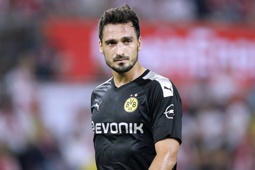 HUMMELS Mats Team BVB DFL Fussball Bundesliga Saison 2019-2010 Spiel 1.FC Koeln - Borussia Dortmund 1 : 3 am 23. 08. 2019 im Rheinenergiestadion in Koeln *** HUMMELS Mats Team BVB DFL Fussball Bundesl ...