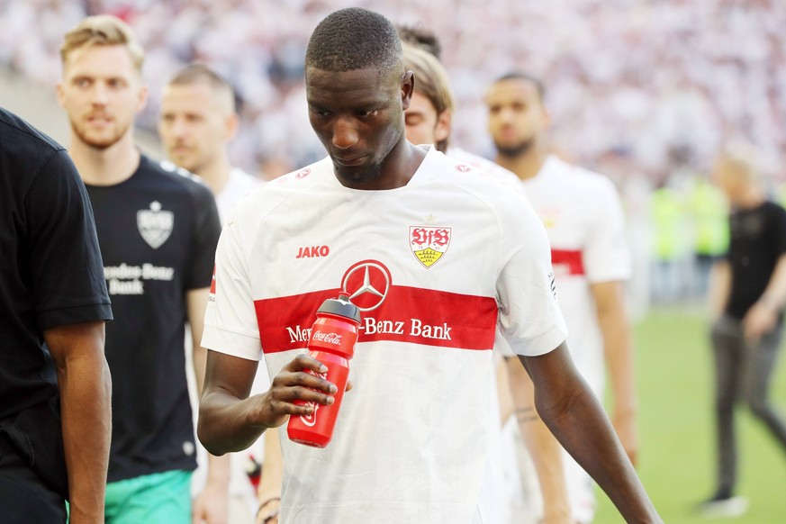 27.05.23 VfB Stuttgart - TSG 1899 Hoffenheim Deutschland, Stuttgart, 27.05.2023, Fussball, Bundesliga, VfB Stuttgart - TSG 1899 Hoffenheim: Serhou Guirassy VfB Stuttgart. *** 27 05 23 VfB Stuttgart TS ...