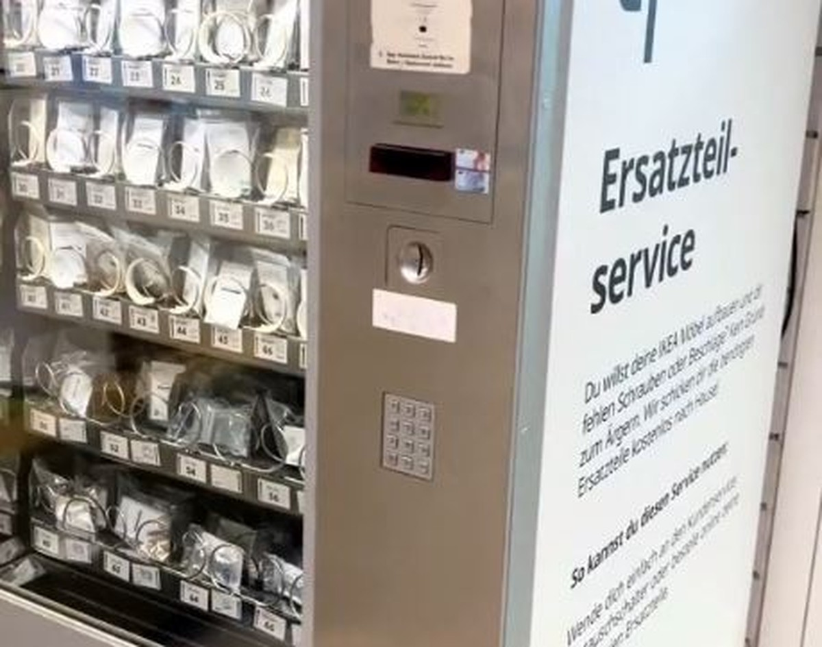 Ersatzteilservice ersatzteile Ikea Automat