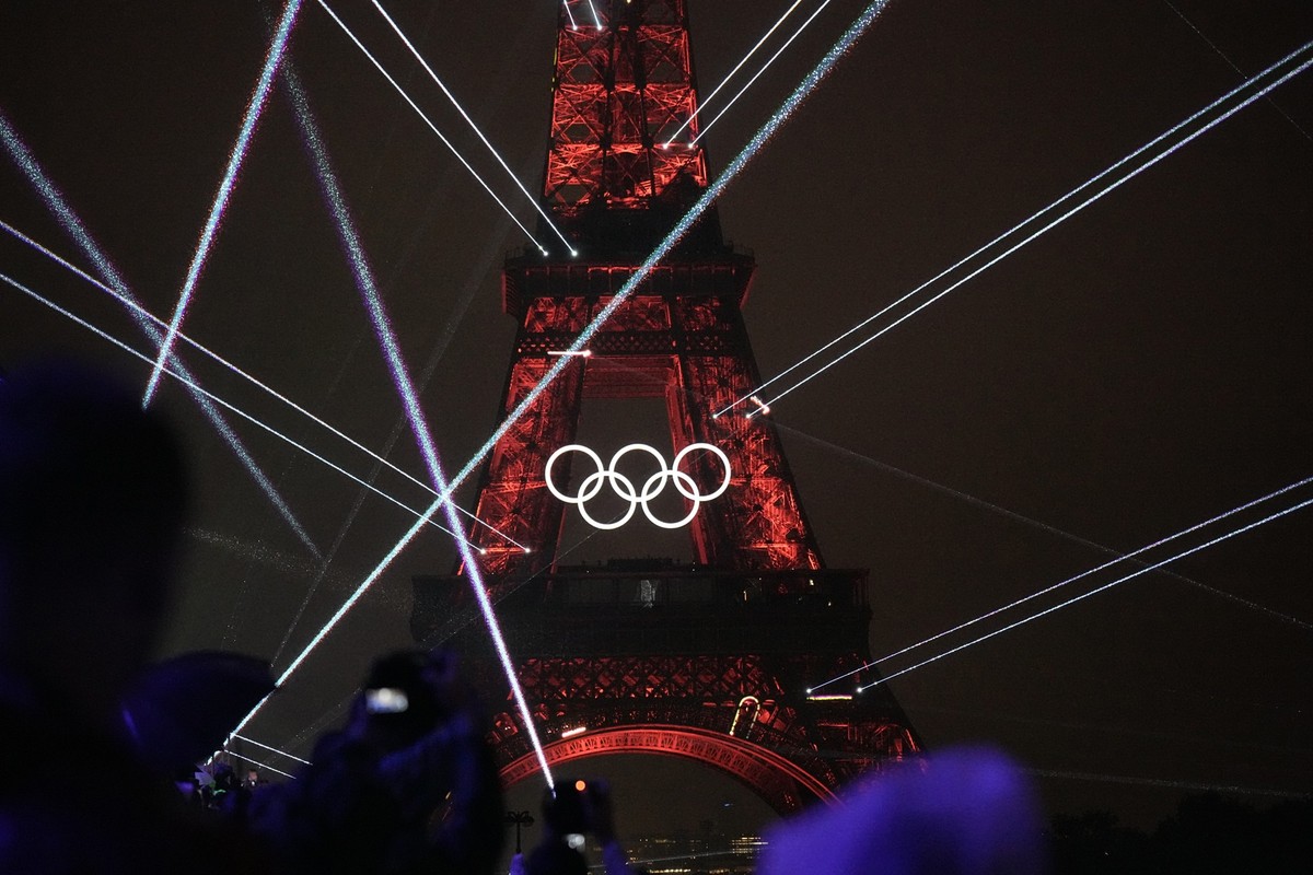 dpatopbilder - 26.07.2024, Frankreich, Paris: Olympia, Paris 2024, Er