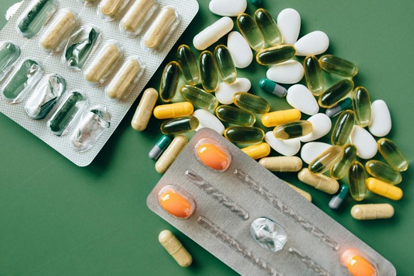 Nahrungsergänzungsmittel Tabletten Supplements