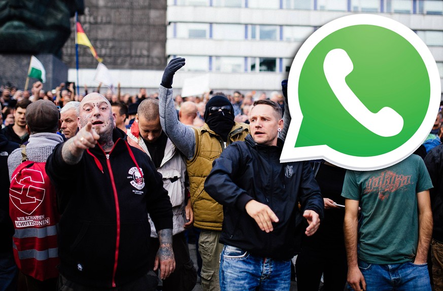 Ein Chemnitzer erzählt, wie Hetze per Whatsapp verbreitet wird