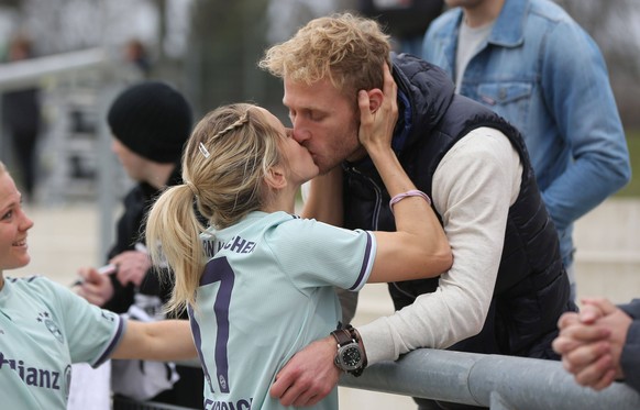 24.03.2019, xcex, GER, Frankfurt am Main, Stadion am Brentanobad, Frauenfussball, 1. Bundesliga Allianz Frauen-Bundesliga Saison 2018/2019 1. FFC Frankfurt gegen FC Bayern Muenchen Kathrin Hendrich (F ...