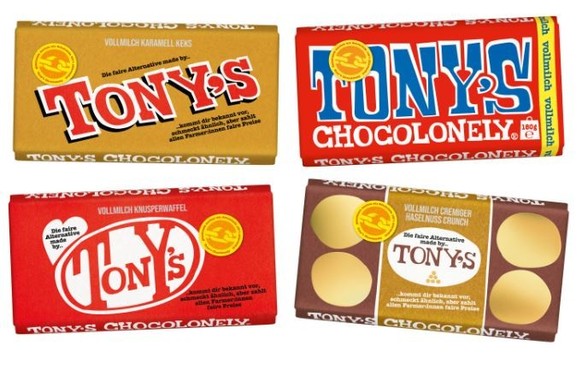 Schokolade Tony&#039;s Mondelez