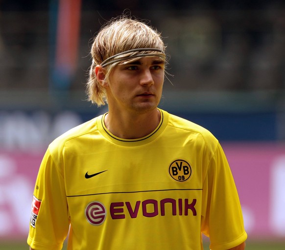 Von der U19 über BVB II zu den Profis: Schmelzer bei seiner Präsentation 2008.
