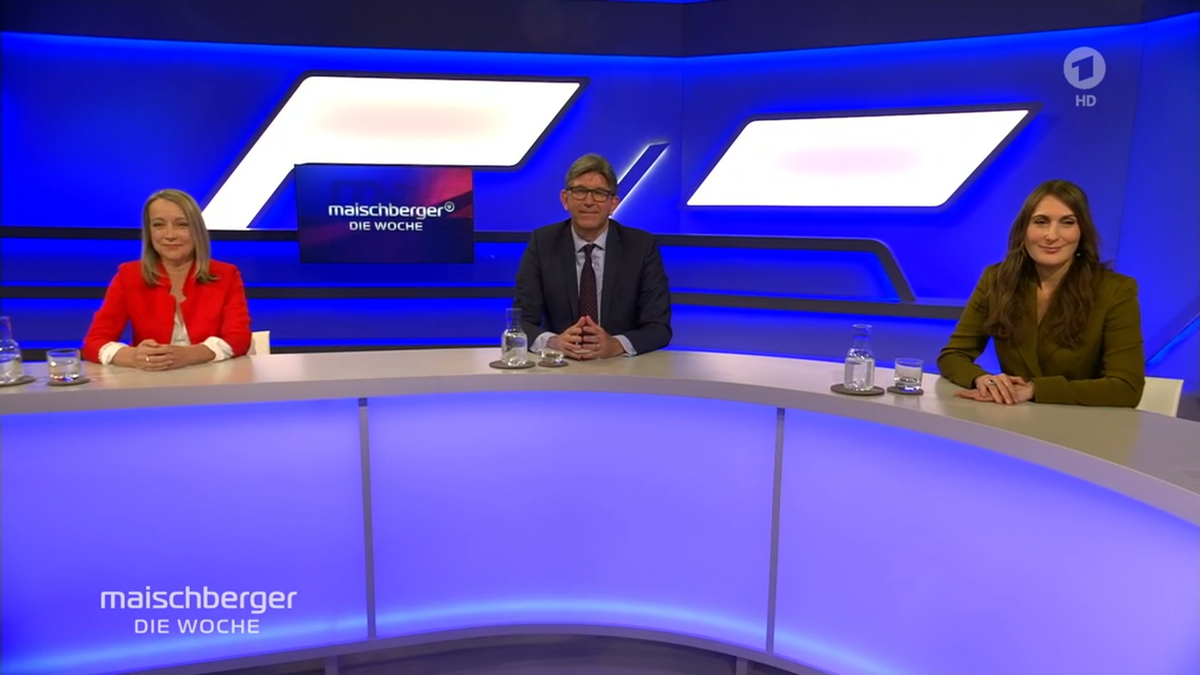 Maischbergers Kommentatoren: Cerstin Gammelin, Wolfram Weimer und Anja Kohl (von links).