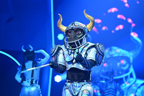Als Stier schaffte es Guildo Horn bei "The Masked Singer" bis ins Halbfinale.