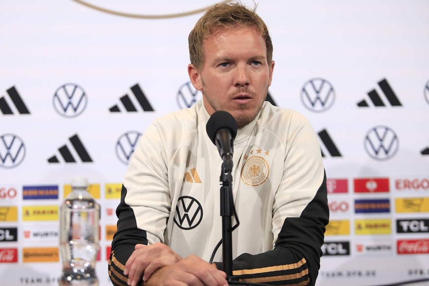 RECORD DATE NOT STATED Seleccion Mexico 2023 Germany Team press conference, PK, Pressekonferenz Julian Nagelsmann head coach during Germany team press conference prior to the friendly preparation matc ...