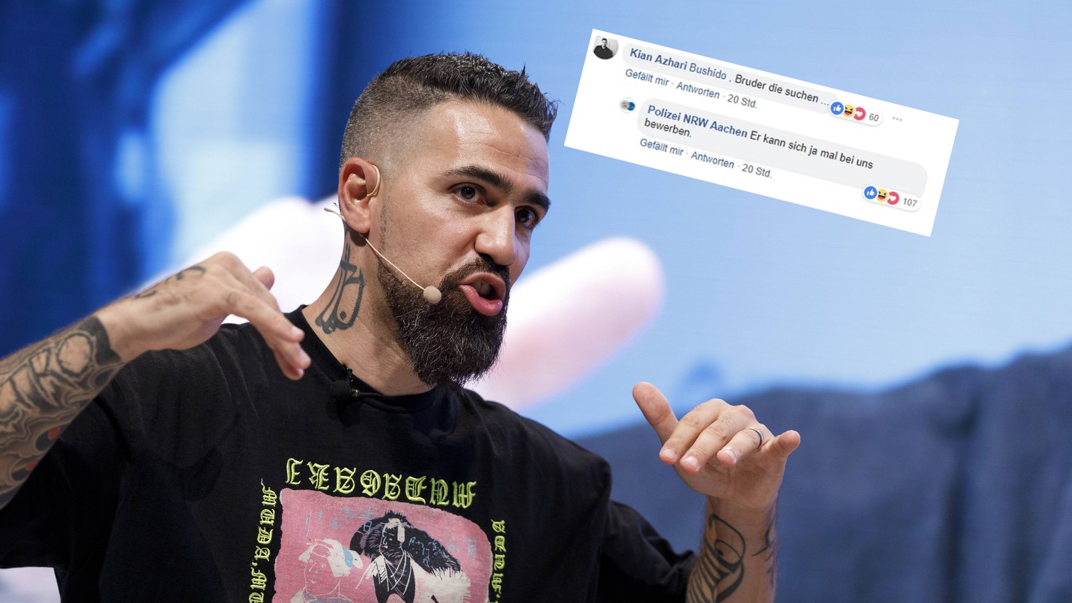 bushido jetzt lacht sogar die polizei uber den rapper