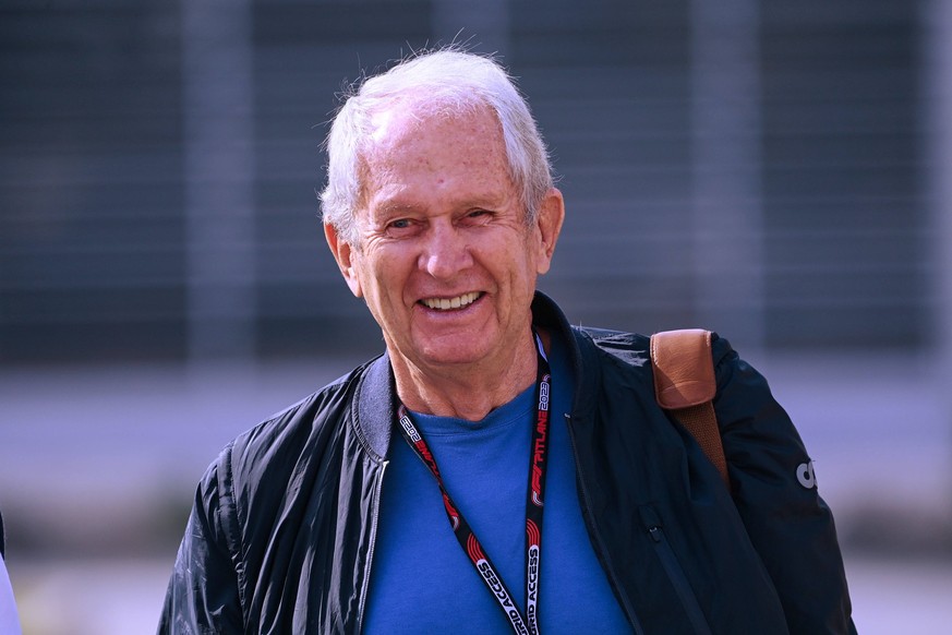 Formula 1 2023: Bahrain February Testing BAHRAIN INTERNATIONAL CIRCUIT, BAHRAIN - FEBRUARY 25: Helmut Marko, Consultant, Red Bull Racing during the Bahrain February Testing at Bahrain International Ci ...