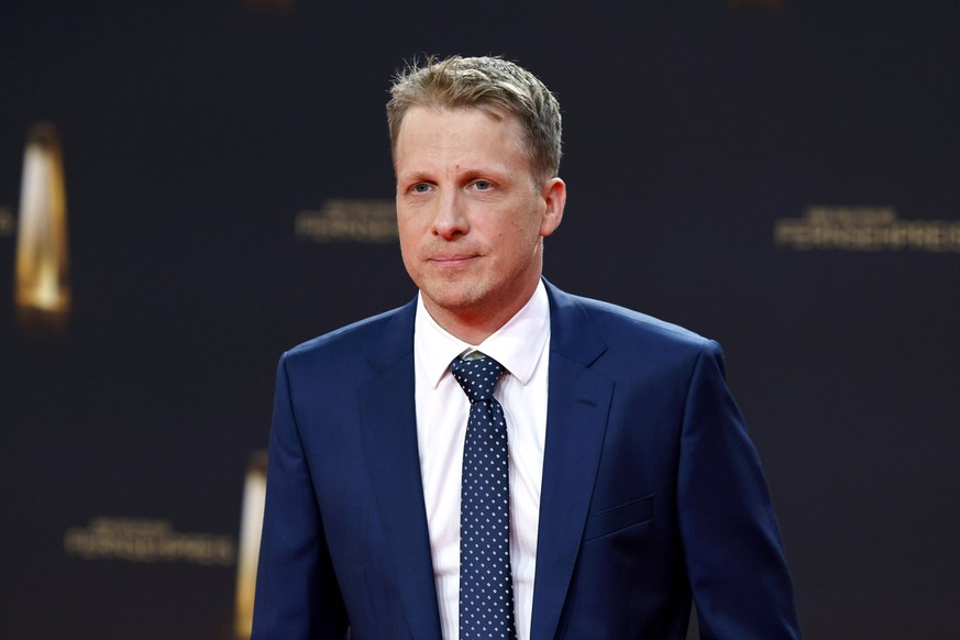 Entertainer Oliver Pocher bei der Gala des Deutschen Fernsehpreis 2023 im Coloneum. K