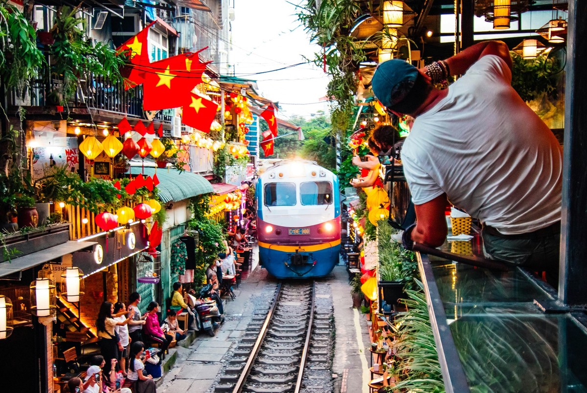 Train Street in Hanoi