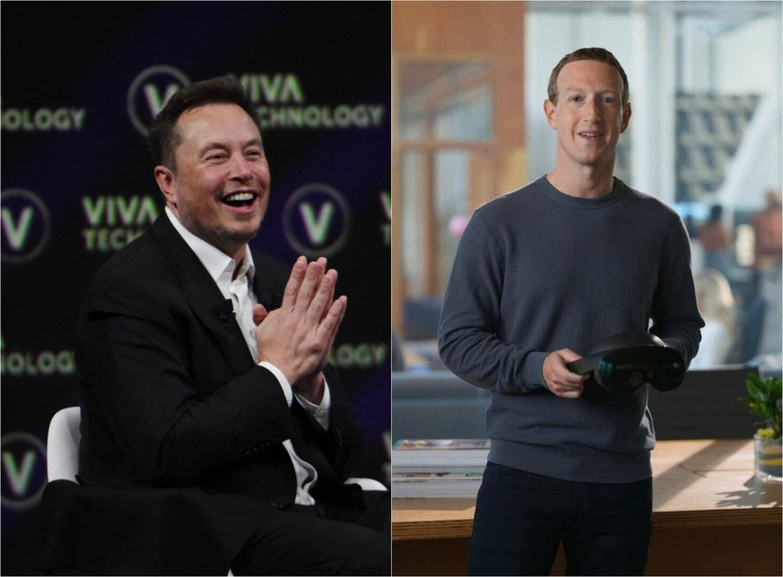 Kämpfen Mark Zuckerburg und Elon Musk bald in einem Käfig gegeneinander? Anscheinend meinen es die Milliardäre ernst.