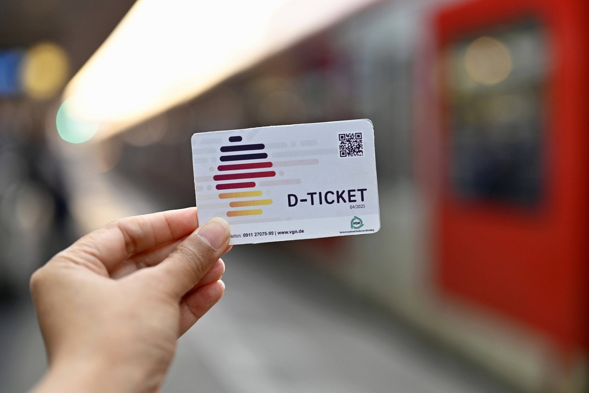 Mit dem Deutschland-Ticket D-Ticket k