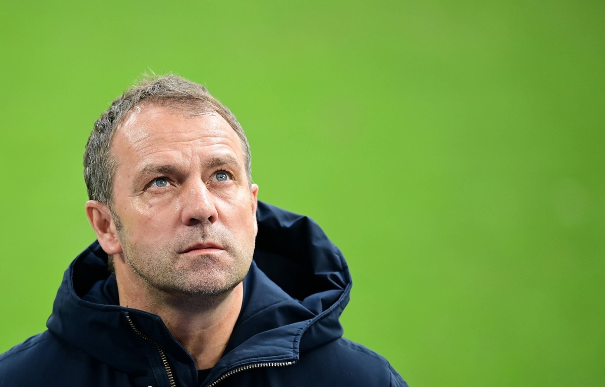 Fussball Trainer Hans-Dieter Hansi Flick Bayern Gelsenkirchen, 24.01.2021, Fussball, Bundesliga, FC Schalke 04 - FC Bayern Muenchen 0:4 Gelsenkirchen *** Football coach Hans Dieter Hansi Flick Bayern ...