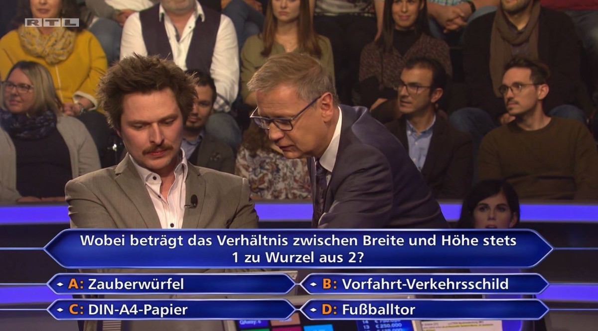 "Was ist damit?": Jauch hilft dem Kandidaten.