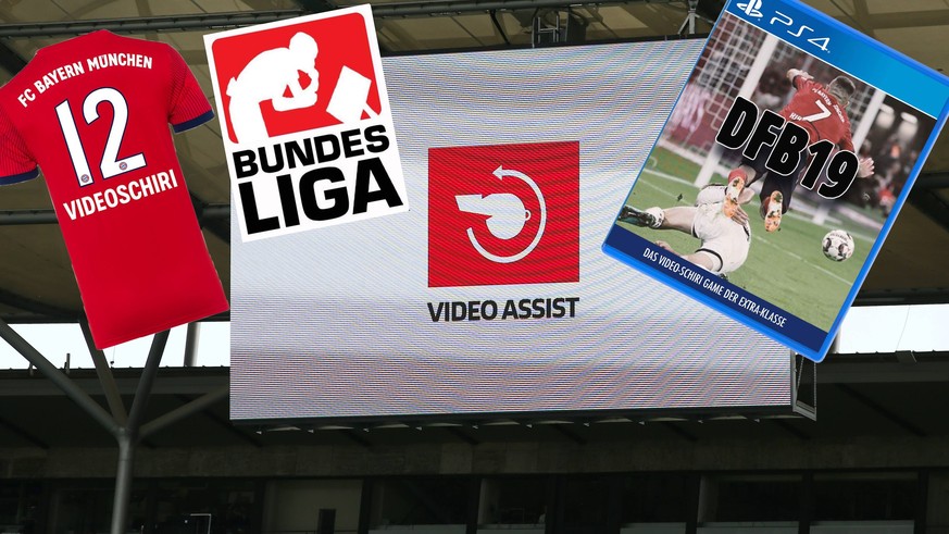 Anzeigetafel VAR Video Assist / / Fußball Fussball / DFL Bundesliga / Saison 2018/2019 / 25.08.2018 / Hertha BSC Berlin vs. 1.FC Nürnberg FCN / DFL regulations prohibit any use of photographs as image ...